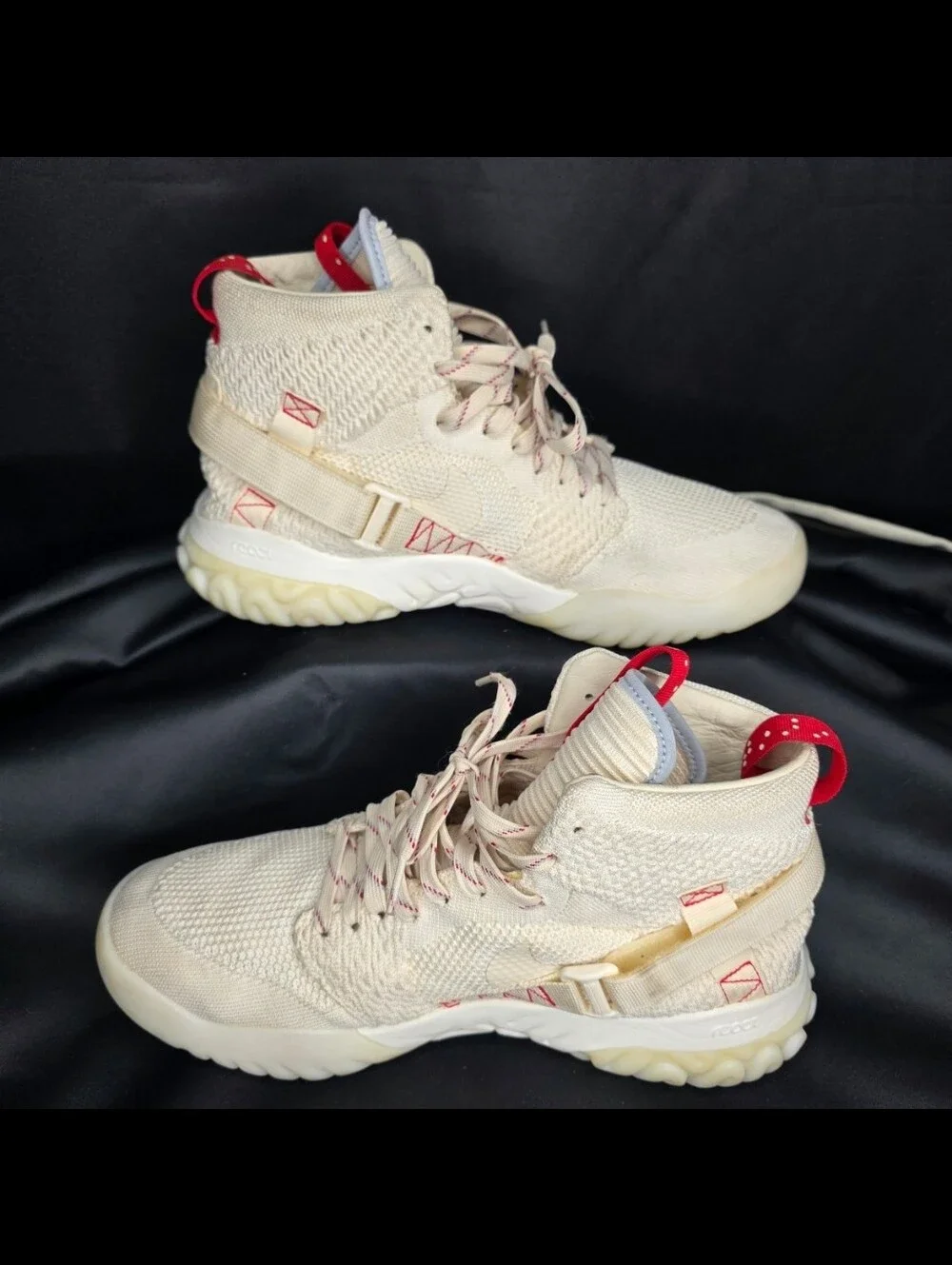 Nike BQ1311-206 Air Jordan Apex React Bio Light Cream Sail Red Shoes Men SZ 11.5